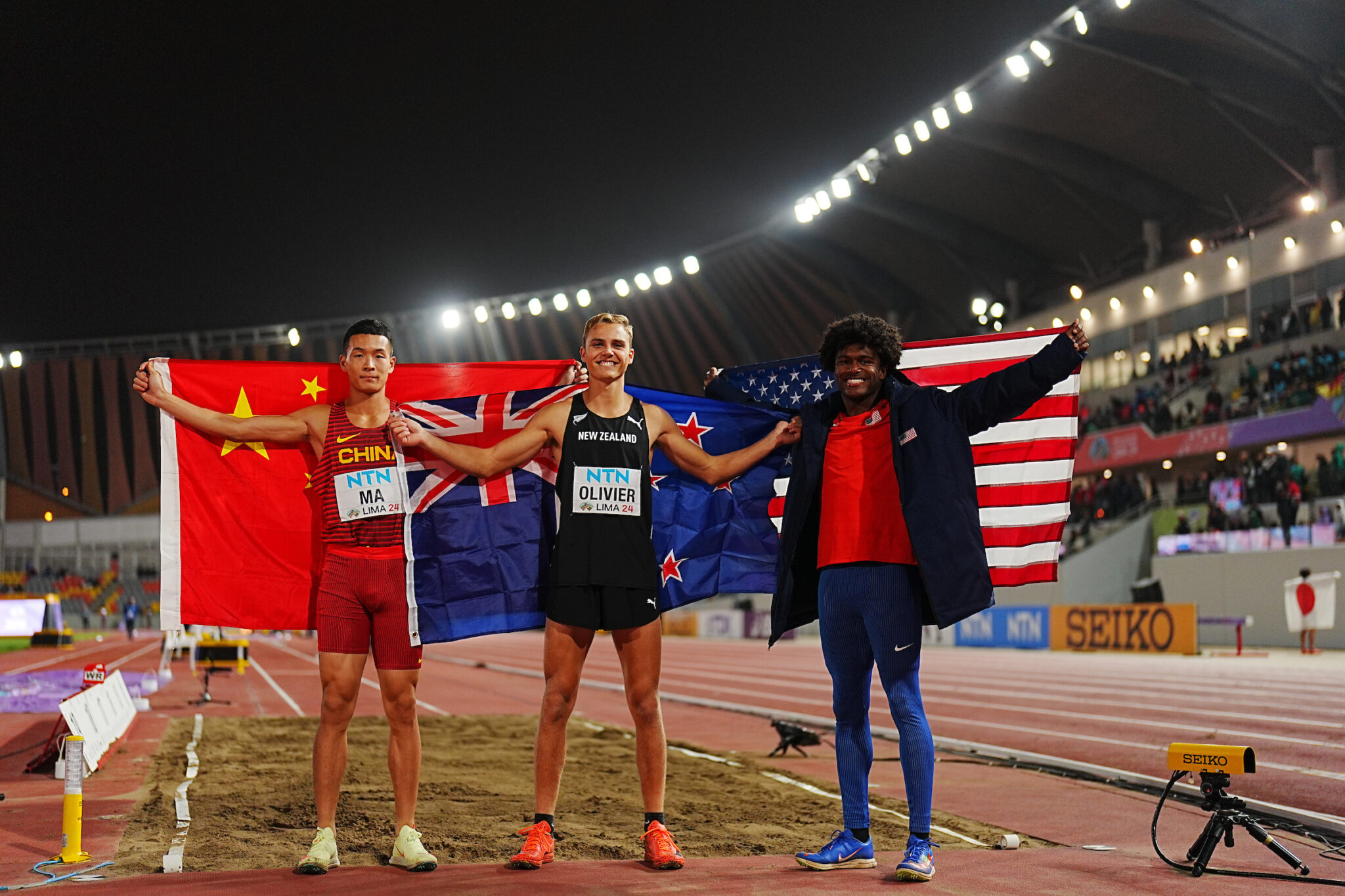 Gold in Lima for Ethan Olivier