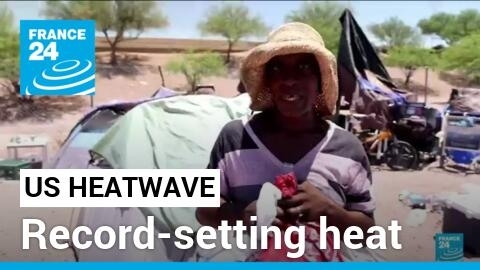 US heatwave: Country scorched by record-setting heat in the West and South
